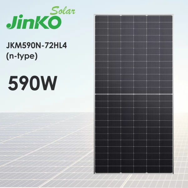Сонячна панель Jinko JKM590N-72HL4 (n-type)