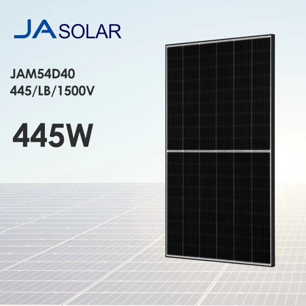 Сонячна панель JA Solar JAM54D40 445/LB/1500V