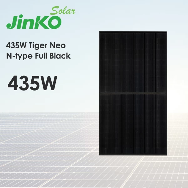 Сонячна панель Jinko Solar 435W Tiger Neo N-type Full Black